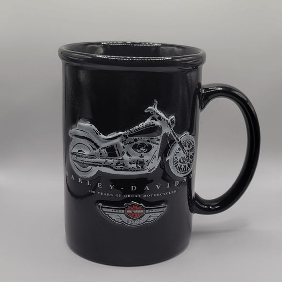 COPY - Harley Davidson 100 Years Of Great Motorcycles 1903-2003 Anniversary bla… - Picture 4 of 6